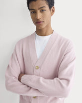 Cropped Cardigan in Everyday Cotton | Burnished Lilac