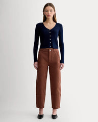 The Utility Barrel Pant | Rosewood | Tall