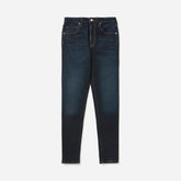 The Curvy Authentic Stretch High-Rise Skinny Jean | Dark Blue Wash | 26.5" Inseam