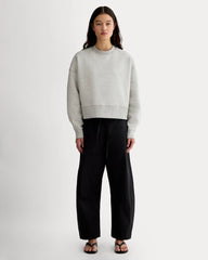 Luxe Fleece Sweatshirt | Heathered Grey