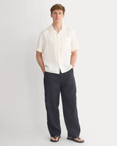 Linen Easy Pant 2.0 | Black