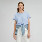 The Relaxed Hemp Tee | Periwinkle