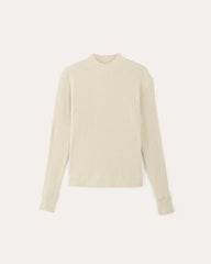 The Cozy Rib Funnel-Neck | Bone