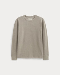 Thermal Crew in Cozy Waffle | Heathered Oatmeal