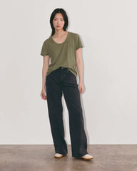 The Air Scoop-Neck Tee | Kalamata