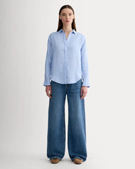 The Must-Have Shirt in Linen | Light Blue