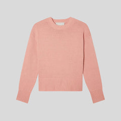 The Boxy Sweater in Everyday Cotton | Rose Violet