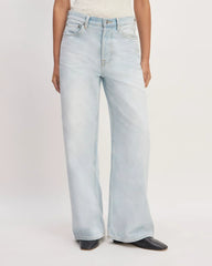 The Super Baggy Jean | Snowy Blue