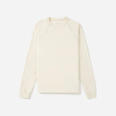 The Premium-Weight Long-Sleeve Crew | Uniform | Heather Oatmeal