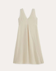 The V-Neck Dress in SoftLuxe | Sandshell