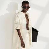 The Way-Long Linen Shirt | Canvas