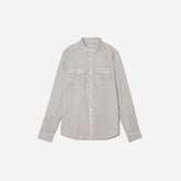 The Long-Sleeve Summer Shirt | Black / White
