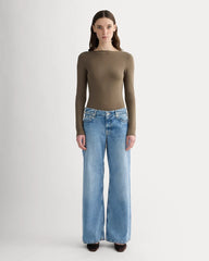 The Form Ballet Bodysuit | Deep Taupe