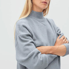 The Cozy-Stretch Pullover | Smoke