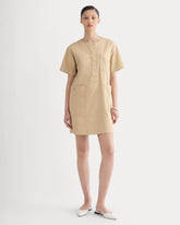 The Safari Mini Dress | Classic Khaki