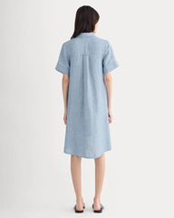 The Daytripper Dress in Linen | Chambray