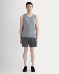 The Rec Performance Tank | Heathered Grey