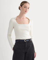 Knit Scoop-Neck Top | Birch