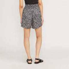 The Satin Pull-On Short | Splatter