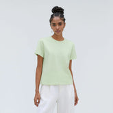 The Box-Cut Tee in Essential Cotton | Seafoam Green | No Pocket