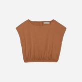 The Bubble Top | Tawny Brown