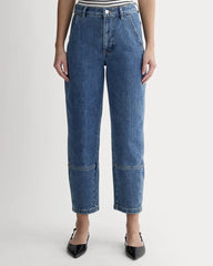 The Utility Barrel Jean | New Blue | Regular