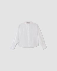 The Oversized Raglan Shirt | White