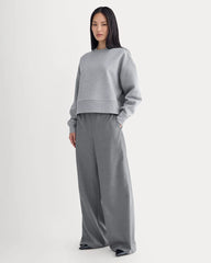 Luxe Fleece Sweatshirt | Vintage Heather Grey