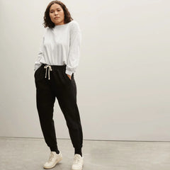 The Organic Cotton Long-Sleeve Tee | Heathered Grey