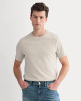 Midweight Tee | Heathered Oatmeal
