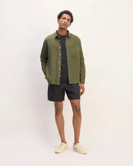 The Linen Straight Hem Shirt | Kalamata