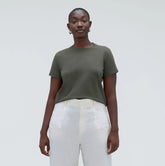 The Box-Cut Tee in Essential Cotton | Kambaba | No Pocket