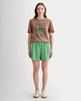The Off-Duty Short | Green Garment Dye