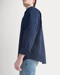 Lightweight Oversized Oxford | Navy