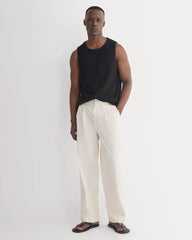 Textured Knit Tank | Black