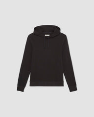 The Waffle-Knit Hoodie | Black