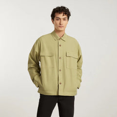 The Everyone Spring Shirt Jacket | Sage