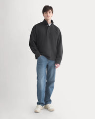 Off-Duty Terry Pullover | Black