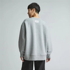 The ReTrack Oversized Crew | Heather Grey