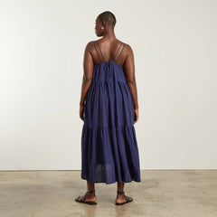 The Billow Tiered Maxi Dress |  Navy