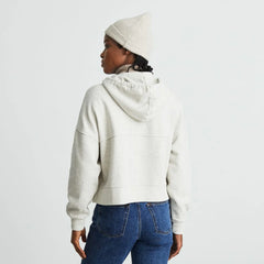 The Track Organic Cotton Hoodie | Light Heather Grey