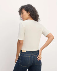 The Shimmy Tee | Bone