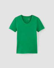 The Supima® Form Crew Neck Tee | Grass Green