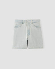 The A-Line Denim Short | Spring Blue