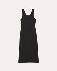 The ’90s Rib Dress | Black