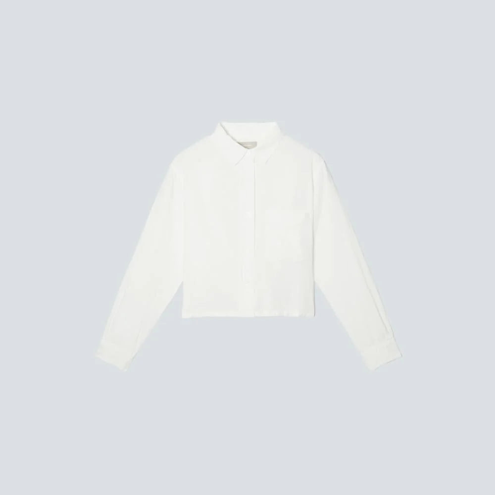 The Linen Way Short Shirt | White