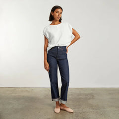 The Drawstring Tunic | White