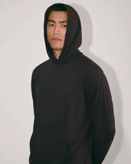 The Off-Duty Tech Hoodie | Black