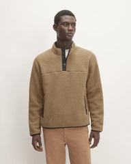 The ReNew Fleece Pullover | Tiger's Eye