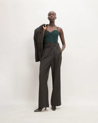 The Structured Cotton Bustier | Scarab